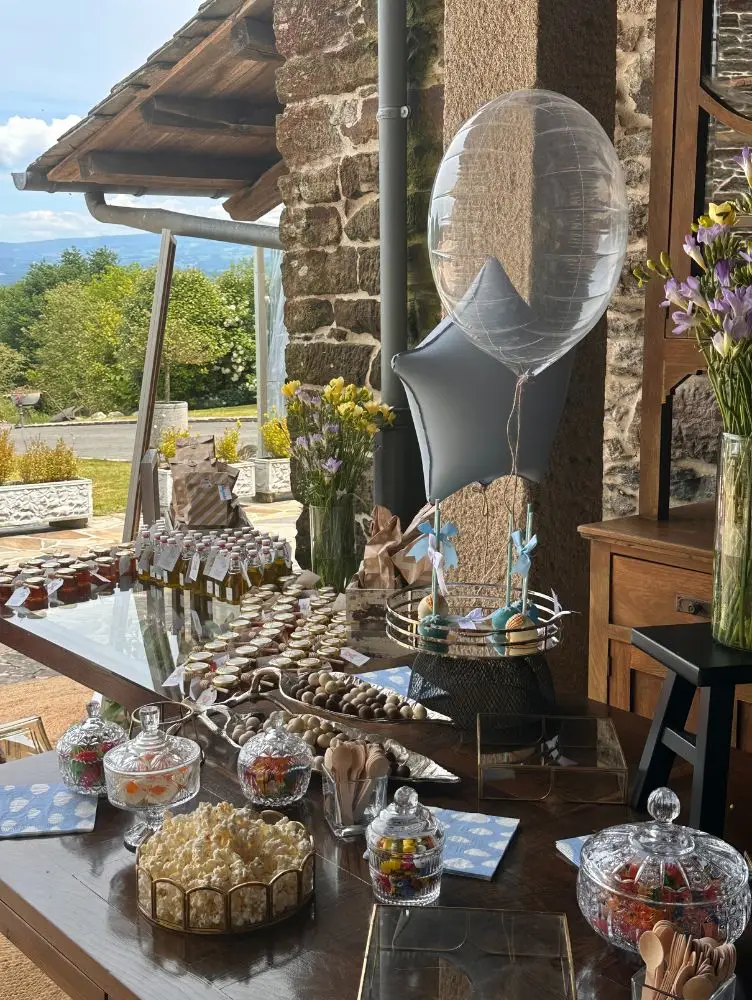 Mesa doce Cinza e Lume