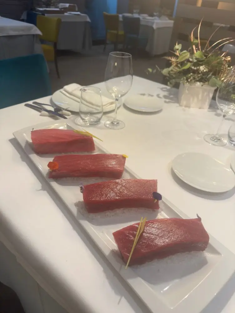 Detalle gastronómico del menú degustación Cinza e Lume